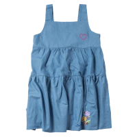 Παιδικό φόρεμα Εβίτα για κορίτσια Love delivery μπλε καθημερινά χαριτωμένα φορέματα online 1