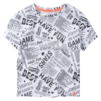 Παιδική μπλούζα Original Marines για αγόρια Happy άσπρο αγορίστικα καθημερινά επώνυμα online