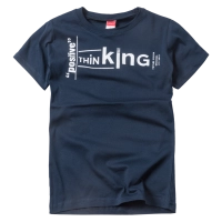Παιδική μπλούζα Joyce για αγόρια Thinking μπλε αγορίστικα κοντομάνικα μπλουζάκια καλοκαιρινά 1