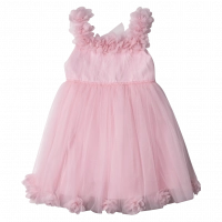 Παιδικό αμπιγέ φόρεμα για κορίτσια Εvelin κουφετι