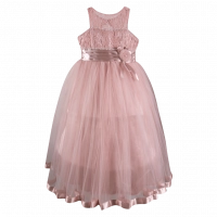 Παιδικό φόρεμα για κορίτσια Grace ροζ 4-7 κοριτσίστικα γάμους βαφτίσεις ετών επίσημα φουρό online