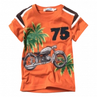 Παιδική Μπλούζα Ztar Kids για αγόρια 75 πορτοκαλί καλοκαιρινές μπλούζες t-shirt ετών