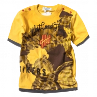 Μπλούζα Ztar Kids για αγόρια Hot κίτρινο κόκκινο καλοκαιρινές μπλούζες t-shirt ετών