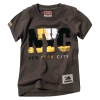 Παιδική Μπλούζα για αγόρια SEO New York γκρι καφέ καλοκαιρινές μπλούζες t-shirt ετών