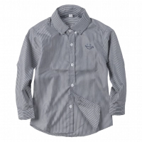 Παιδικό πουκάμισο για αγόρια original λεπτή ρίγα βαμβακερά πουκαμισα αγορίστικα Online