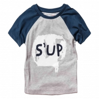 Παιδική μπλούζα Minoti για αγόρια Sup γκρι