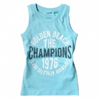Παιδική μπλούζα Name It για αγόρια Champions γαλάζιο