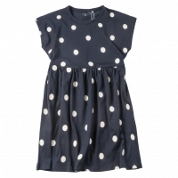 Παιδικό φόρεμα Name it για κορίτσια Helle μπλε navy 1-7