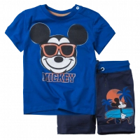 Βρεφικό σετ Disney για αγόρια Little Mickey ανοιχτό μπλε
