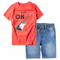 Παιδική μπλούζα Mayoral για αγόρια On Music Κόκκινο αγορίστικα κοντομάνικα καλοκαιρινά μπλουζάκια | Παιδική βερμούδα Mayoral για αγόρια Jeanious μπλε καθημερινά αγορίστικα καλοκαιρινά επώνυμα ετών online (1) 