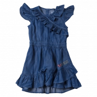 Παιδικό φόρεμα GUESS για κορίτσια Unique μπλε