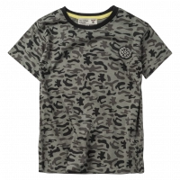 Παιδική μπλούζα New College για αγόρια Army λαδί αγορίστικες καθημερινές στρατιωτικές μοντέρνες online (1)