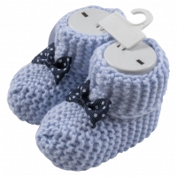 Βρεφικά παπούτσια αγκαλίάς για μωράκια bow μπλε πουά μωρουδίστικα παπουτσάκια για αγόρια κορίτισα μωρά μηνών