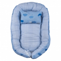 Βρεφική φωλιά για αγόρια Sleeping King γαλάζιο φωλίτσες για μωράκια σετ ύπνου orchestra skroutz prenatal κριτικές
