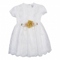 Βρεφικό φόρεμα για κορίτισια romantic flowers2 ροζ αμπιγέ φορέματα για μωράκια κοριτσάκια με τούλι