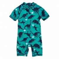 Παιδικό μαγιό ολόσωμο Minoti για αγόρια dino πράσινο για θάλασσα προστασία UV ήλιο ρούχα για παραλία ετών