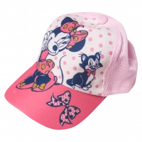 Παιδικό καπέλο για κορίτισα Minie ροζ κοριτσίστικα καπέλα mini μινι μοντέρνα ήλιο