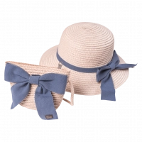 Παιδικό σετ καπέλο τσάντα για κορίτσια summer κοριτσίστικα καπέλα αξεσουάρ καλοκαιρινά