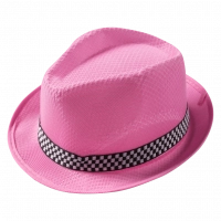 Παιδικό καπέλο για κορίτσια Chess ροζ ψάθινα κοριτσίστικα online (1)
