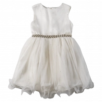 Παιδικό φόρεμα για κορίτσια Bride ροζ κοριτσίστκα γάμο τούλι βαφτίσεις καλά στρας 2 χρονών (1)