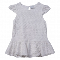 Παιδική μπλούζα για κορίτσια Wizzy άσπρο αμπιγέ μπλούζες κοριτσίστικες  καλοκαιρινές αμάνικες
