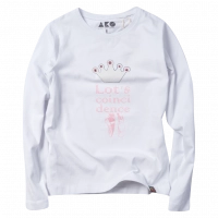 Παιδική μπλούζα AKO για κορίτσια Lots άσπρο εποχιακές μπλούζες κοριτσίστικες μοντέρνες μακρυμάνικες ετών online (1)
