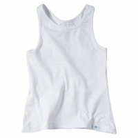 Παιδική μπλούζα για κορίτσια Classico άσπρο αμάνικες καλοκαιρινές καθημερινές ετων online (1)