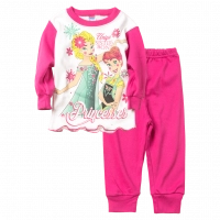 Παιδική πυτζάμα για κορίτσια Princesses φούξια
