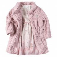 Παιδικό σετ ΕΒΙΤΑ για κορίτσια Cupcakes ροζ άνετο ζακέτα καλό παρτι χειμωνιάτικο τσάντα ετών online7
