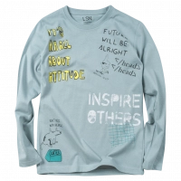 Παιδική μπλούζα Losan για αγόρια Inspire πράσινο καθημερινή άνετη εποχιακή επώνυμη ετών online (1)