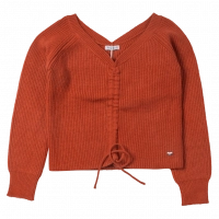 Παιδική μπλούζα Losan για κορίτσια Simple Orange πορτοκαλί καθημερινή άνετη  πλεκτή βόλτα πάρτι κροπ τοπ επώνυμη ετών online (1)