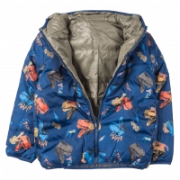 Παιδικό μπουφάν Losan για αγόρια Dinos μπλε καθημερινά επώνυμα σχολεία χειμωνιάτικα ζεστά online