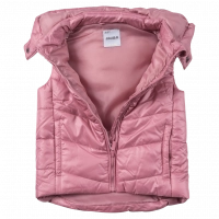 Βρεφικό αμάνικο μπουφάν Losan για κορίτσια Miss Pinky ροζ καθημερινό άνετο ζεστό επώνυμο μηνών online (1)