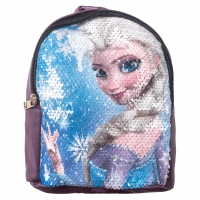 Παιδική τσάντα πλάτης για κορίτσια Freezing Princess μωβ καθημερινή άνετη βόλτα ηρωίδα frozen ετών online (1)