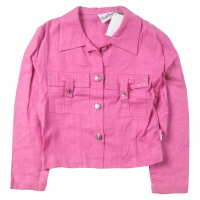 Παιδικό μπουφάν Piccolo Mondo για κορίτσια Mad ροζ καλοκαιρινά μακρυμάνικα ετών καθημερινά online (1)