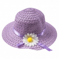 Παιδικό καπέλο για κορίτσια Purple Daises λιλά καθημερινό επίσημο εκδηλώσεις γάμο βάφτιση καλοκαίρι ετών online (1)