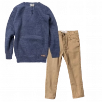  | Παιδικό παντελόνι Minoti για αγόρια Will μπεζ επώνυμα παιδικό ρούχο αγορίστικο τζιν Jean μοντέρνο online 