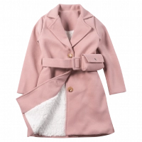 Παιδικό παλτό για κορίτσια Lady Winter ροζ άνετο ζεστό καλό βόλτες πάρτι ρεβεγιόν ετών online  (1)