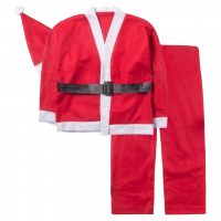 Παιδικό χριστουγεννιάτικο σετ Secret Santa κόκκινο σετ με στολή Αγίου Βασίλη για γιορτές εκδηλώσεις ετών Online (1)