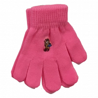 Παιδικά γάντια Crazy Animals ροζ άνετα ζεστά καθημερινά ετών online