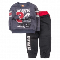 Παιδικό σετ φόρμας Trax για αγόρια Down Town ανθρακί καθημερινό άνετο ζεστό σχολείο βόλτα αθλητικό ετών online (1)