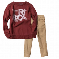 Παιδική μπλούζα Name it για αγόρια TRI BCA Μπορντό αγορίστικο φούτερ με χνούδι βαμβακερό οικολογικό 1 | Παιδικό παντελόνι Minoti για αγόρια Will μπεζ επώνυμα παιδικό ρούχο αγορίστικο τζιν Jean μοντέρνο online 