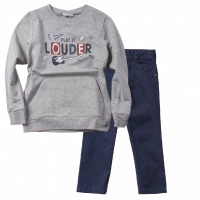  | Παιδικό παντελόνι για αγόρια Sandy Kids μπλε αγορίστικα καλά παντελόνια μοντέρνα παιδικά ρούχα online ετών 