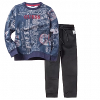  | Παιδικό παντελόνι φόρμας Losan για αγόρια In Orbit μαύρο καθημερινό άνετο φόρμα σχολείο βόλτα ετών επώνυμο online (1) 