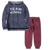 Παιδική μπλούζα Losan για αγόρια Team Winner μπλε ζεστή άνετη κάζουαλ καθημερινή βόλτα σχολείο επώνυμη πλεκτή ετών online (1) |  