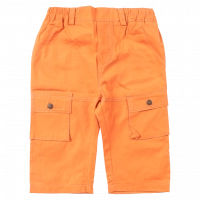 Βρεφικό παντελόνι  για αγόρια Blass πορτοκαλί καθημερινές εποχιακές βρεφικά μηνών μοωόχρωμες online (1)