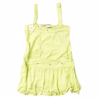 Παιδικό φόρεμα Piccolo Mondo για κορίτσια summer breeze lime καλοκαιρινά μακό φορέματα οικονομικά 1 έτους online