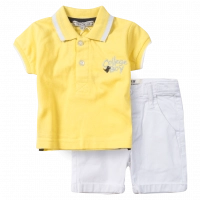 Βρεφικό σετ New College για αγόρια College Boy κίτρινο καλοκαιρινά βρεφικά μηνών σετ online (1)