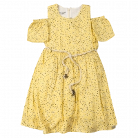 Παιδικό φόρεμα Εβίτα για κορίτσια summer time κίτρινο καλοκαιρινά casual ελληνικά οικονομικά για κοριτσάκια ετών online