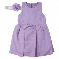 Παιδικό φόρεμα Εβίτα για κορίτσια purple haze μωβ αμπιγέ φορέματα απλά casual γάμους βαφτίσεις ρομαντικά ετών online